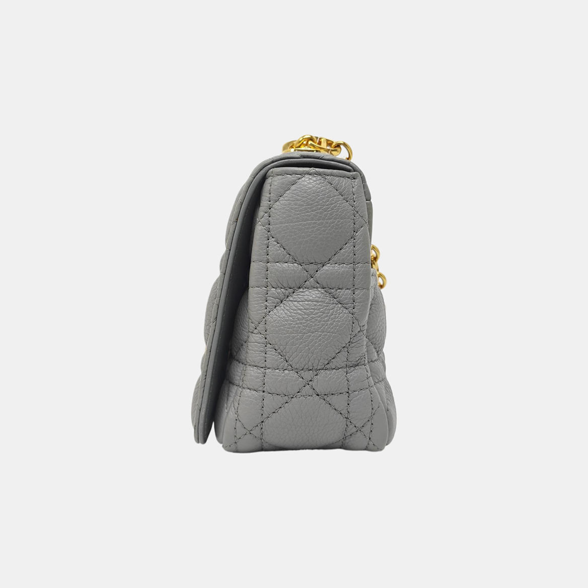 Dior Caro Small Cannage Calfskin Blue