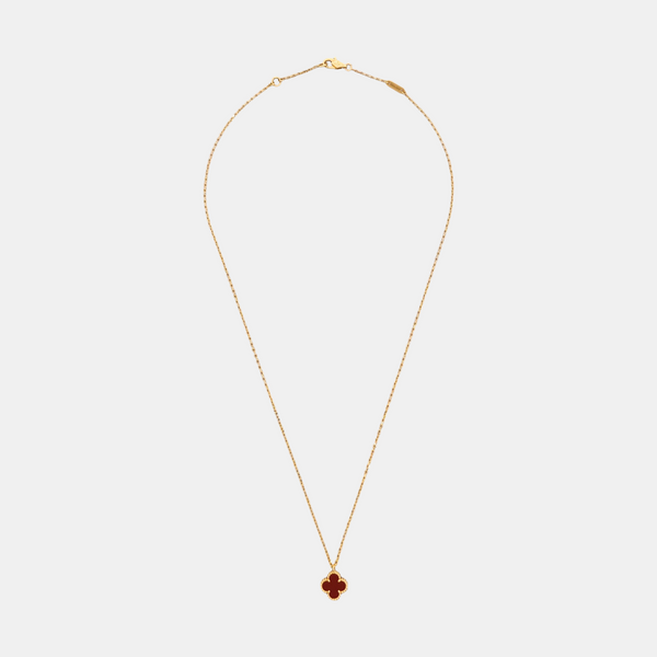 Sweet Alhambra 18k Rose Gold Necklace