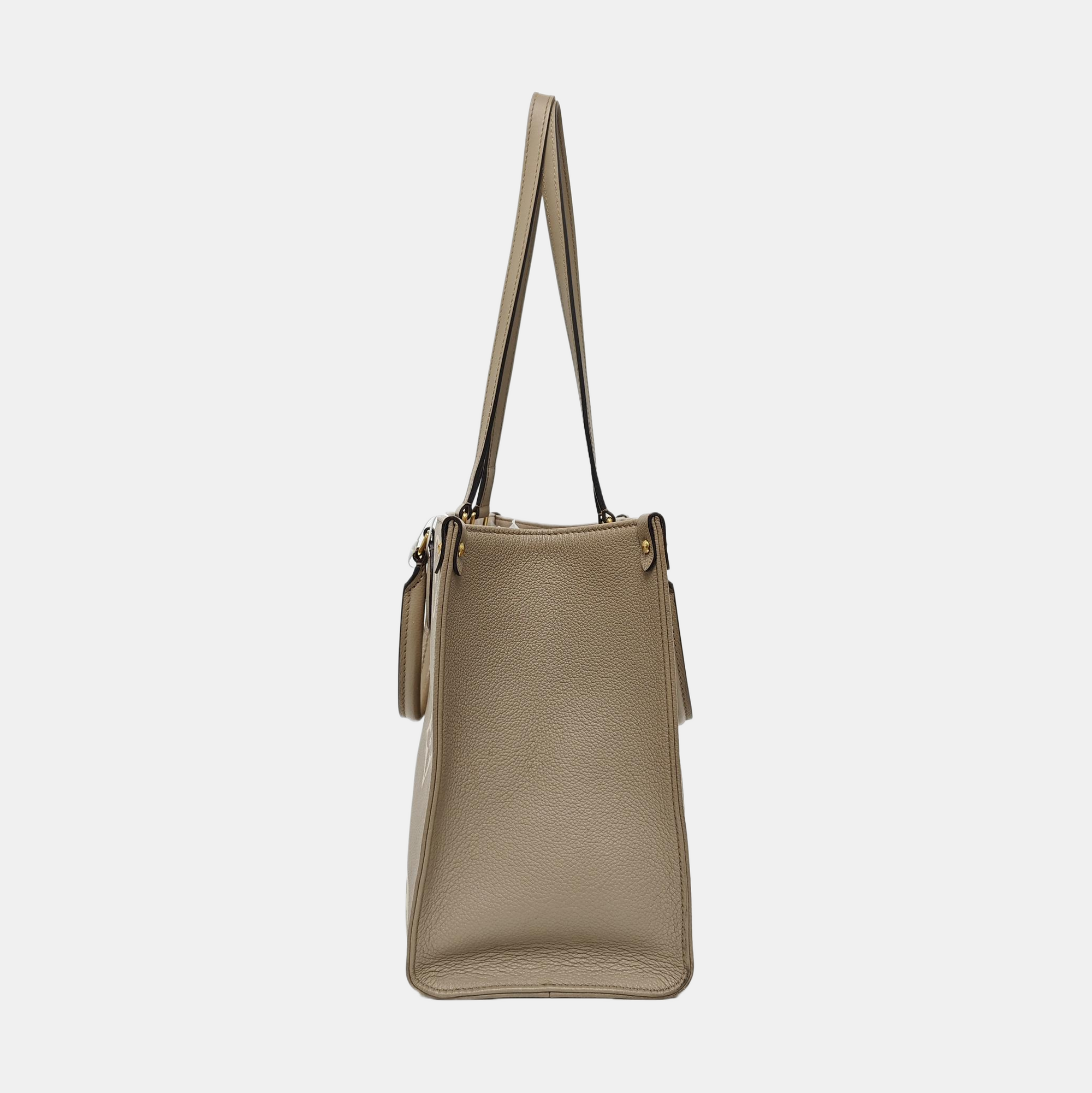 ONTHEGO MM Monogram Calfskin Gray