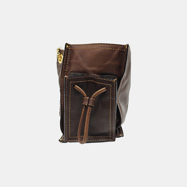 Calfskin Tote Bag Brown