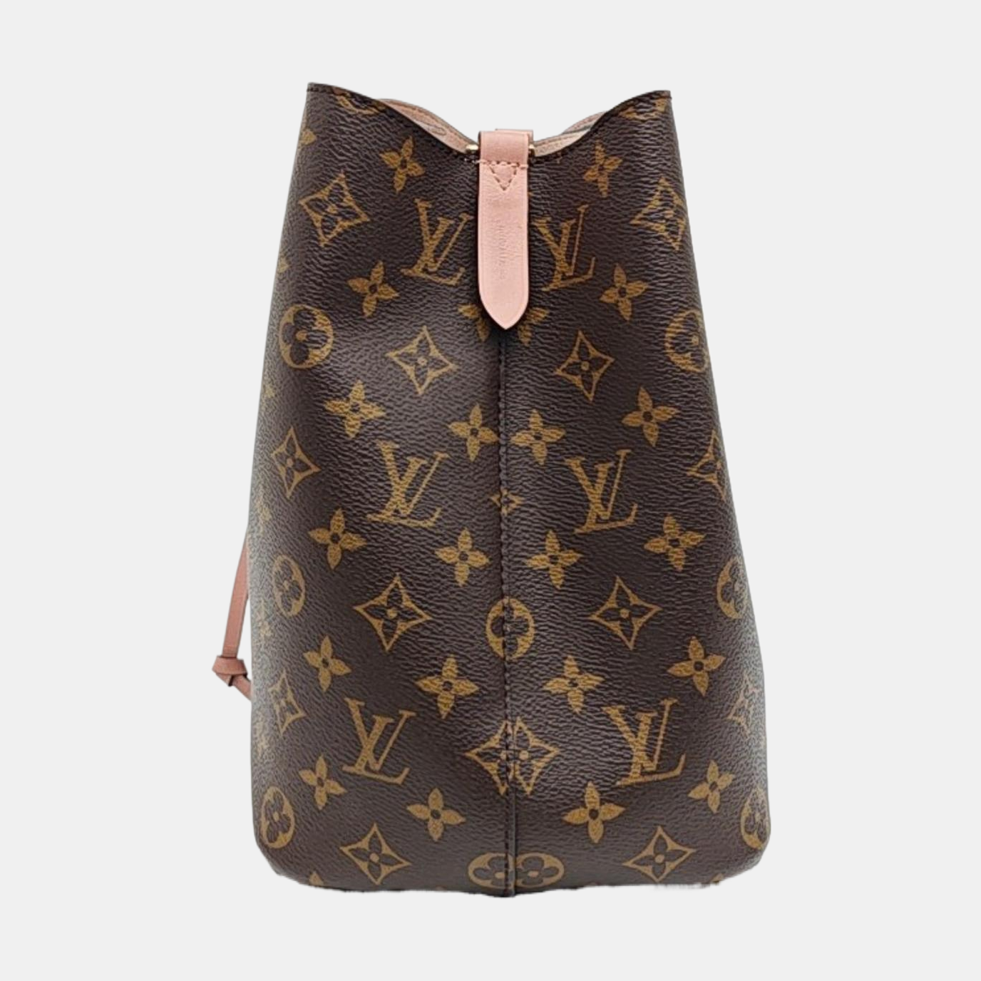 NÉONOÉ MM Monogram Coated Canvas Brown