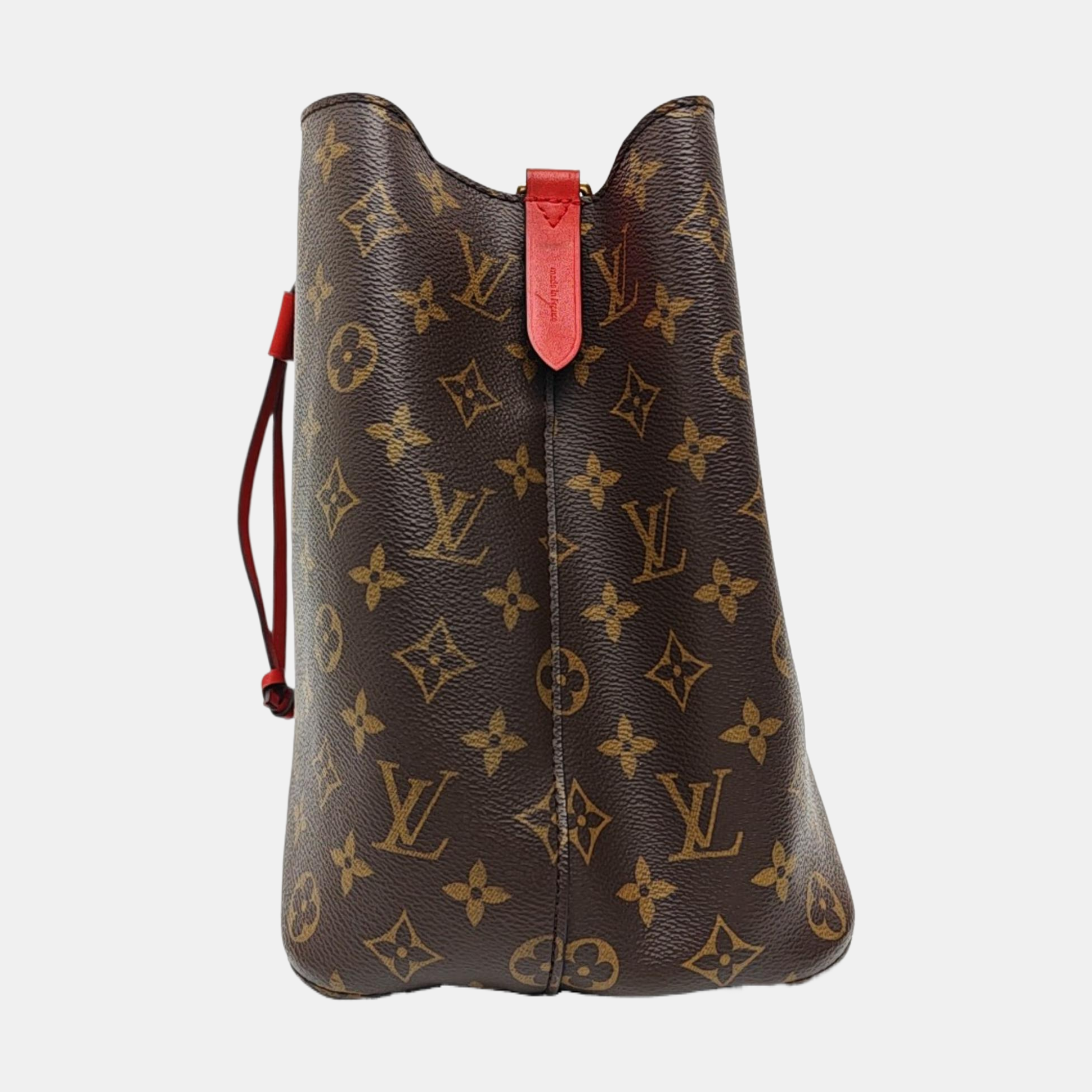 NÉONOÉ MM Monogram Coated Canvas Brown