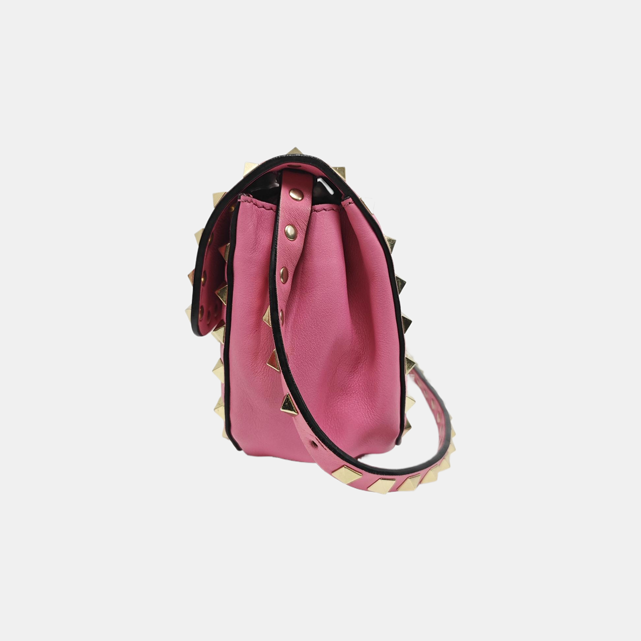 Rockstud Mini Calfskin Pink