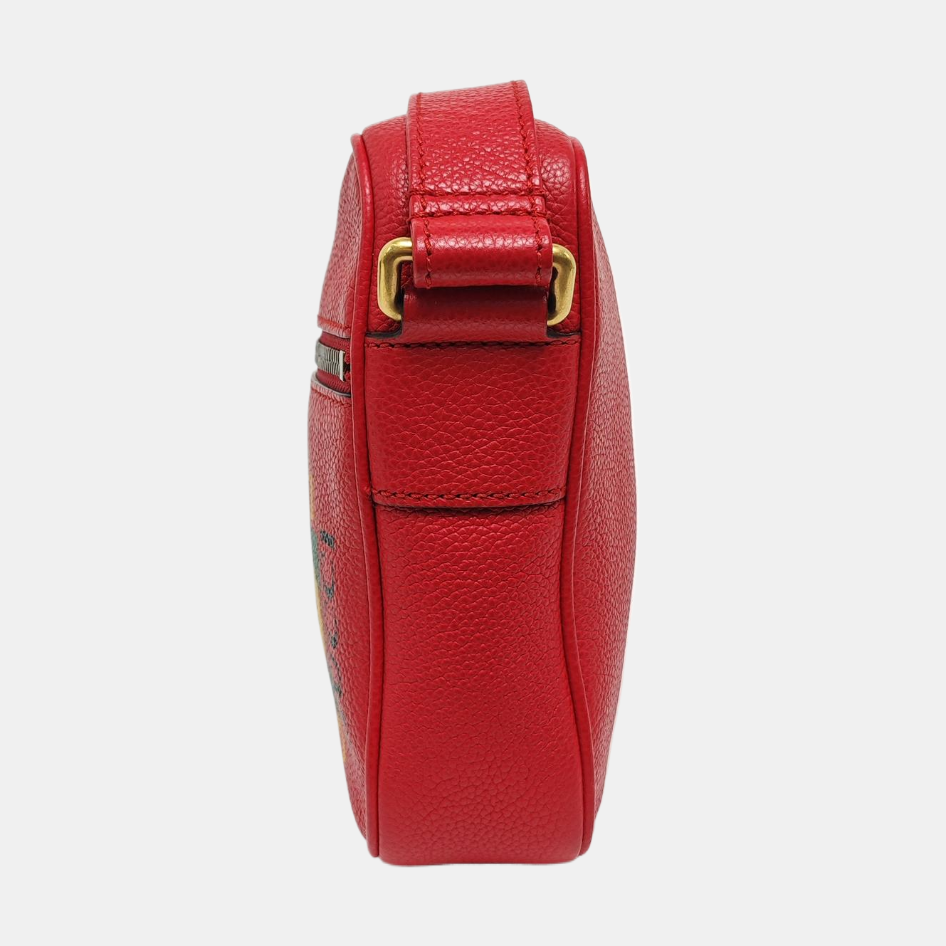 Print Calfskin Red