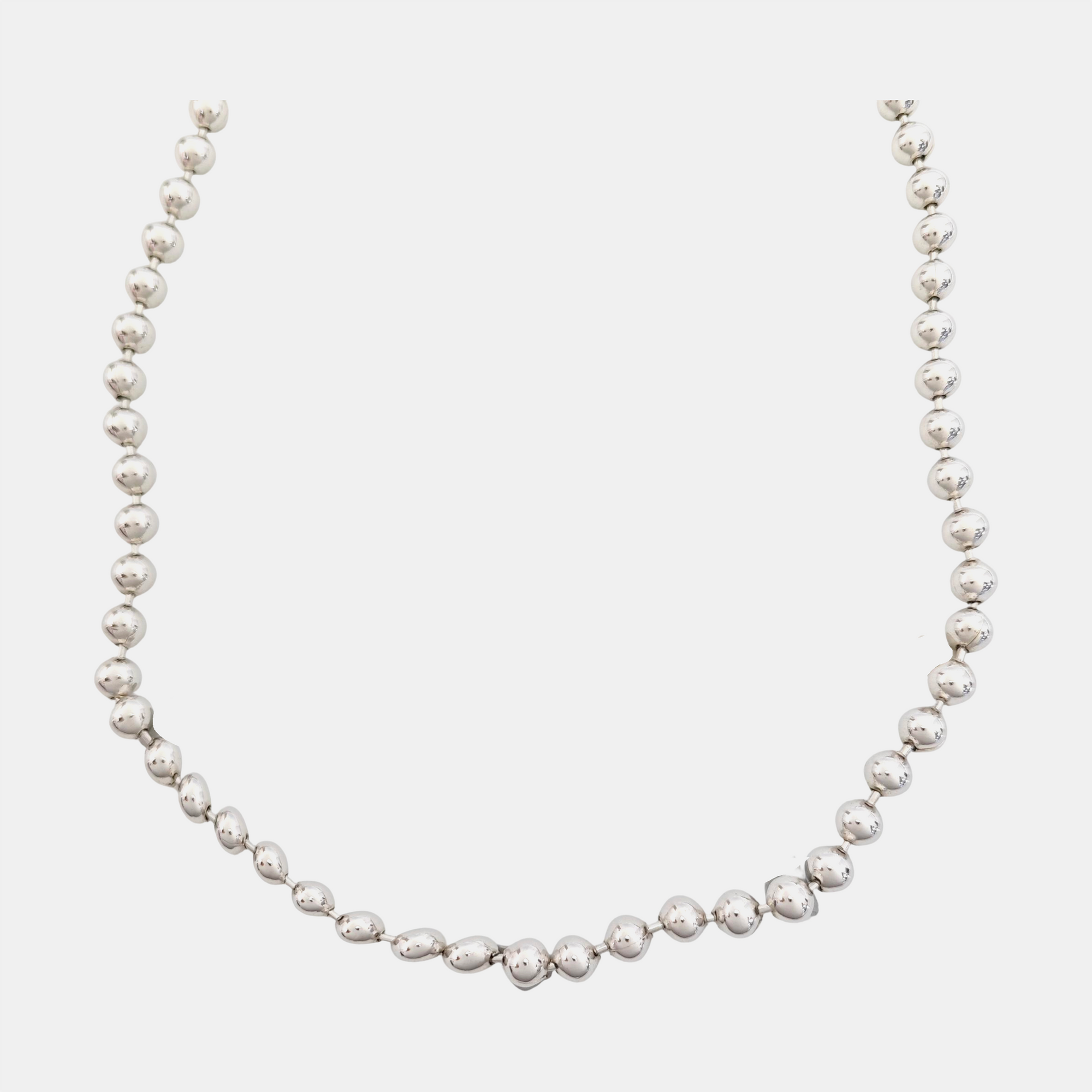 Metal Silver Necklace