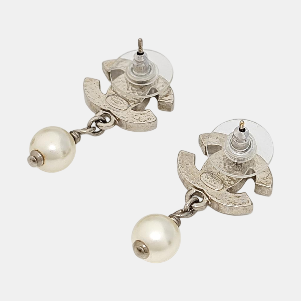 Metal Silver Earrings