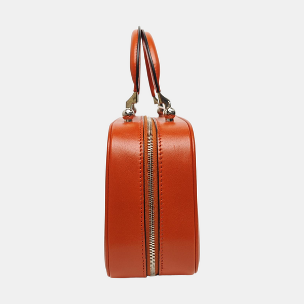 Calfskin Shoulder Bag Orange