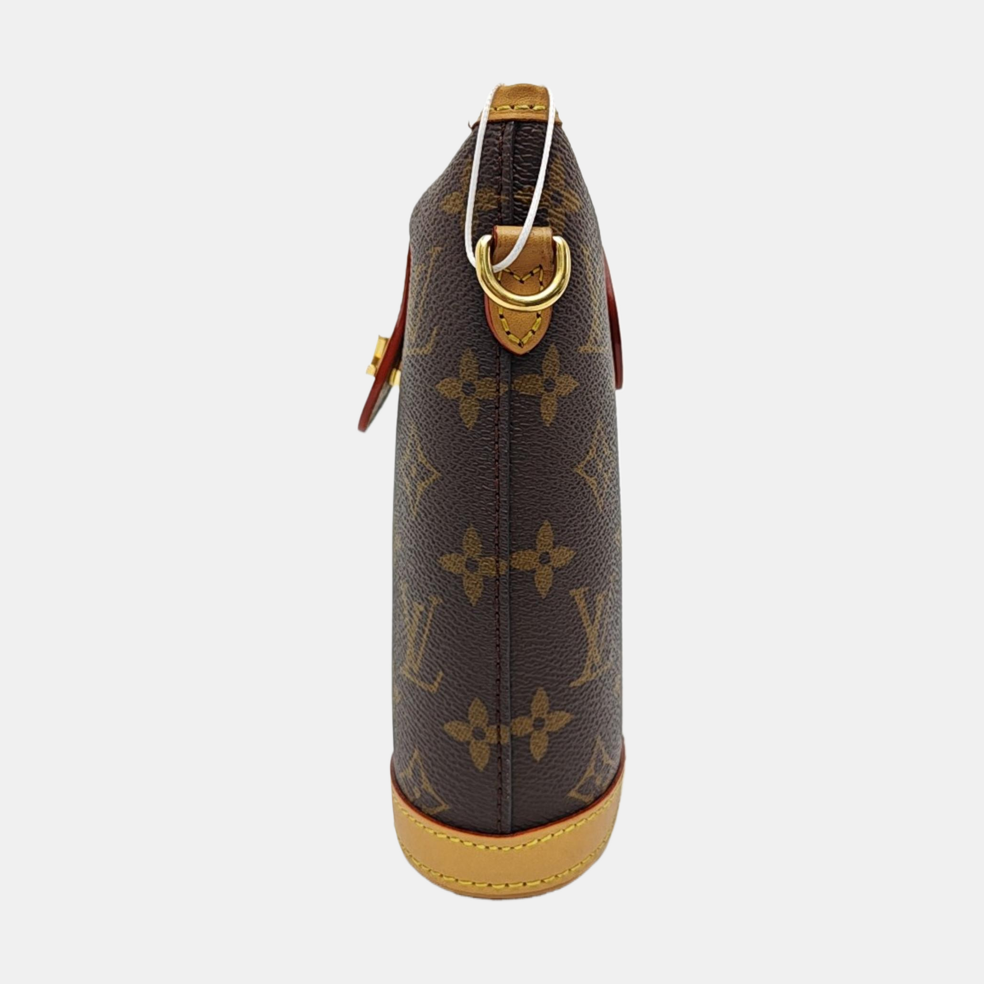 FOLD ME Monogram Coated Canvas Brown