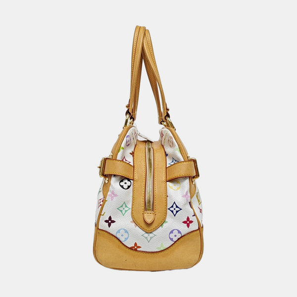 LV × TM CLAUDIA Monogram Coated Canvas White