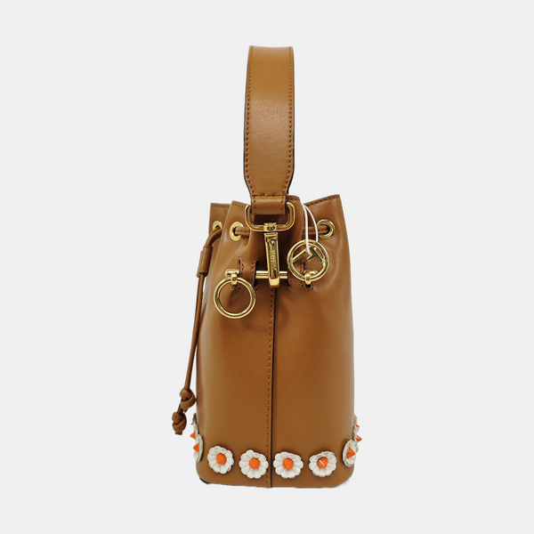 Mon Tresor Mini Calfskin Brown
