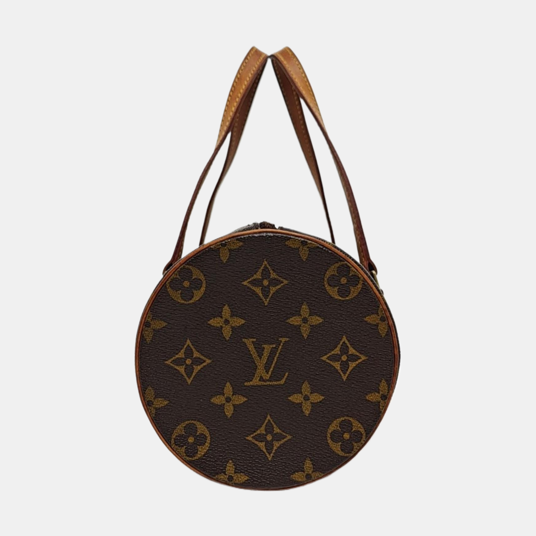 PAPILLON 26 Monogram Coated Canvas Brown