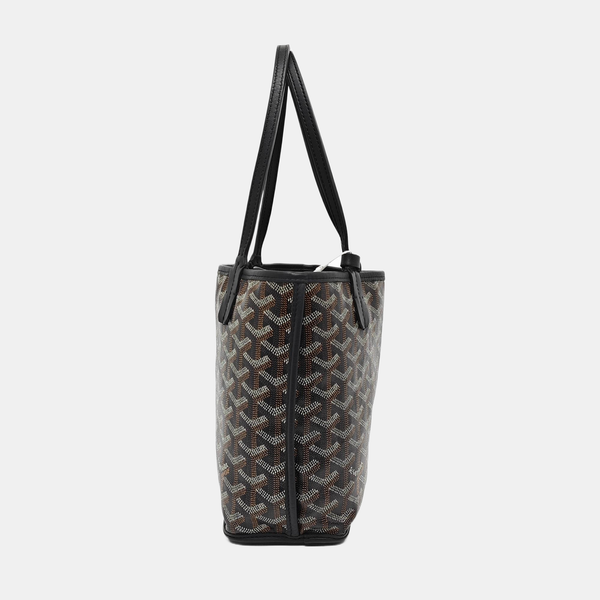 Anjou Mini Coated Canvas Black