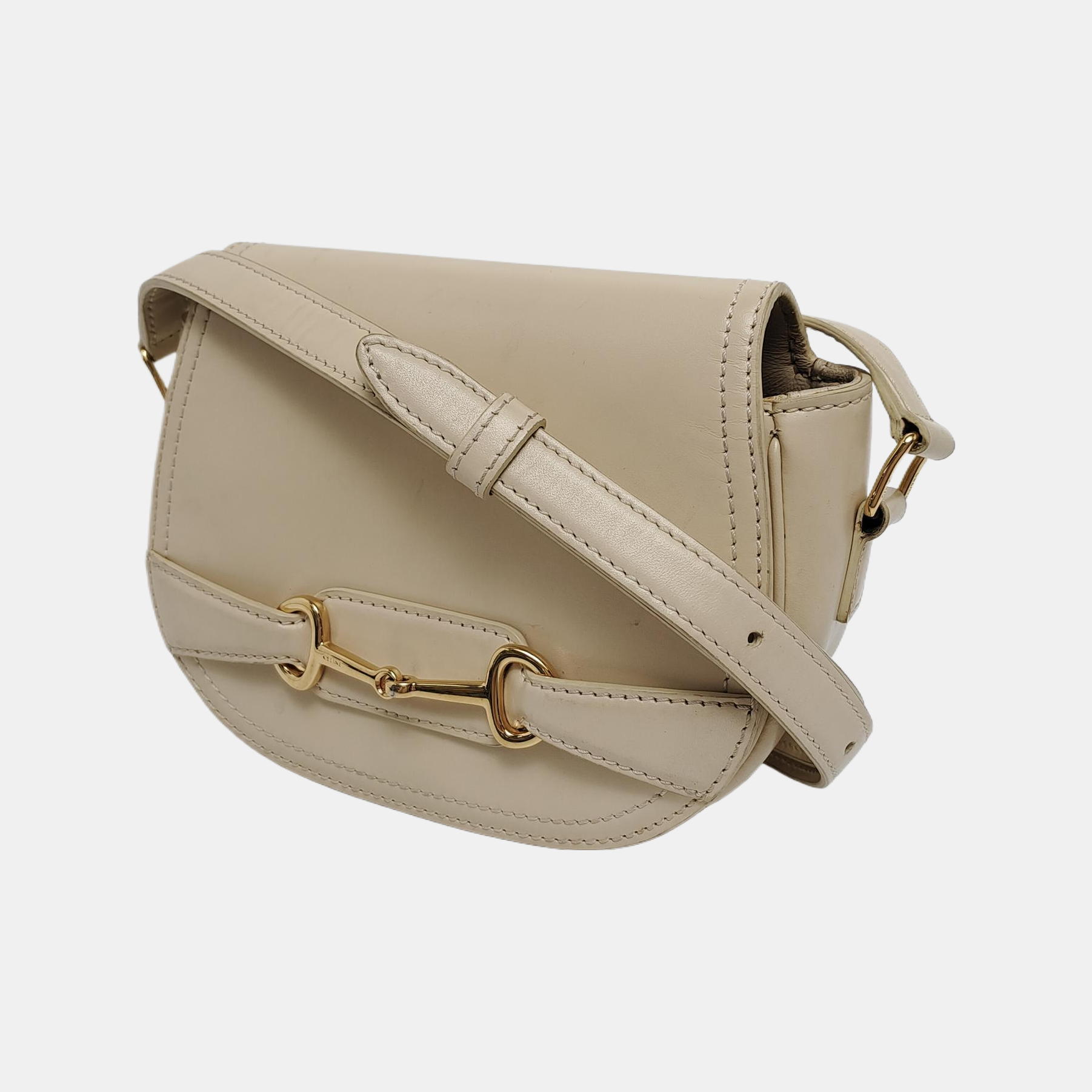 CRÉCY Small Calfskin White