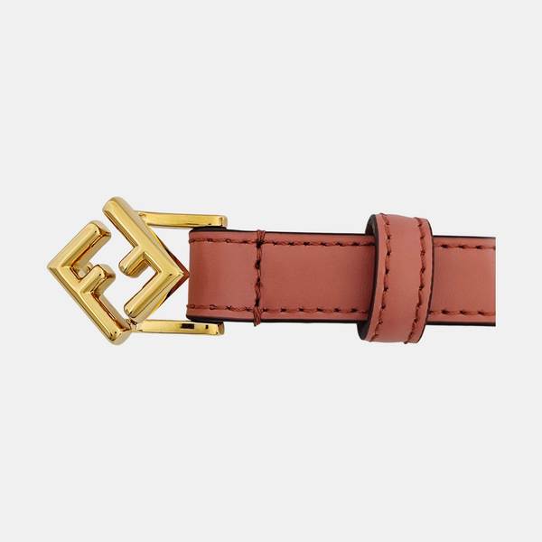 Leather Belt Red