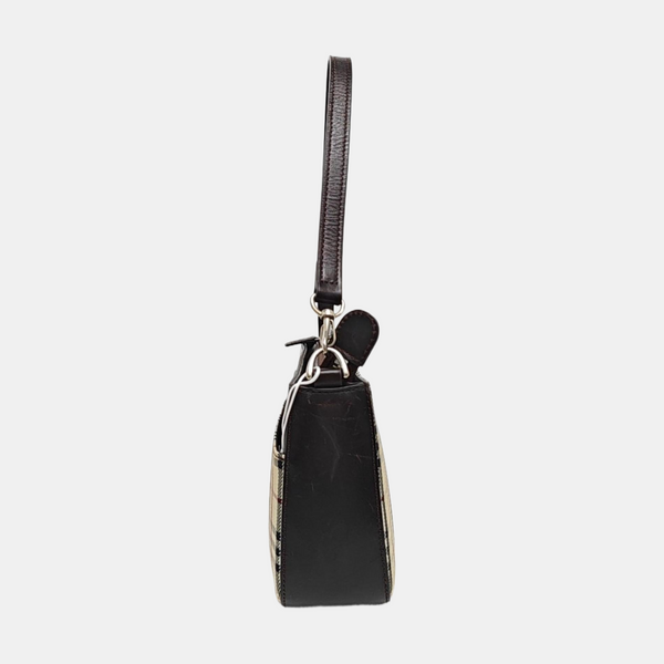 Canvas Top Handle Bag Beige