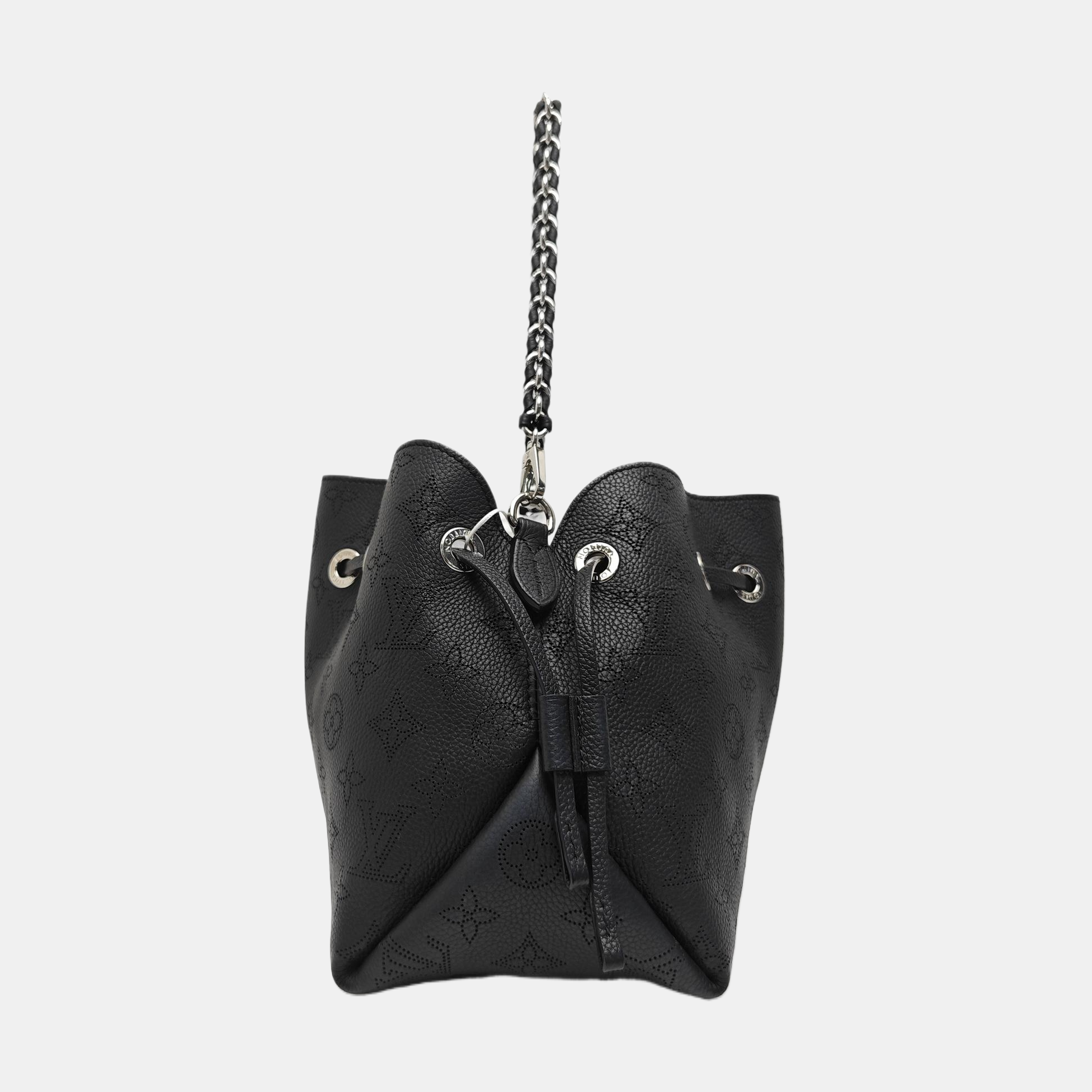 BELLA Monogram Calfskin Black