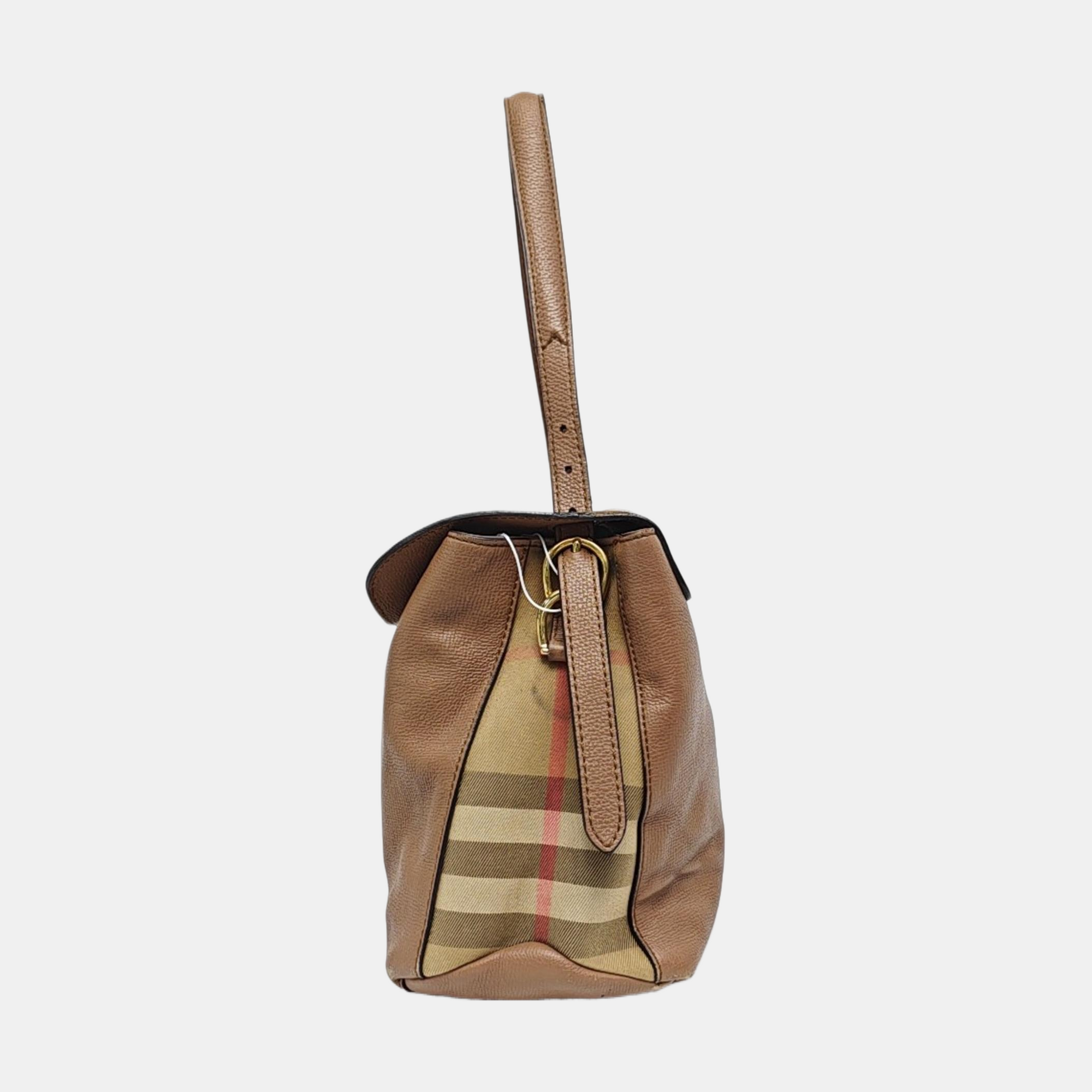 Camberley Derby Large Calfskin Brown
