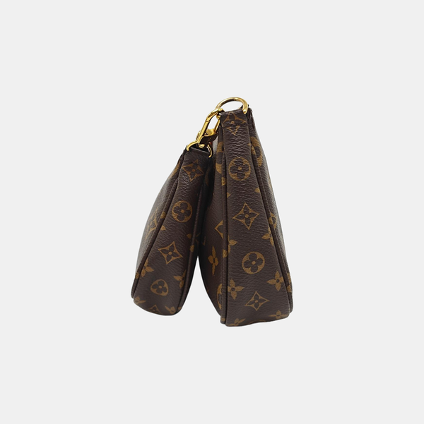 MULTI Monogram Coated Canvas Brown