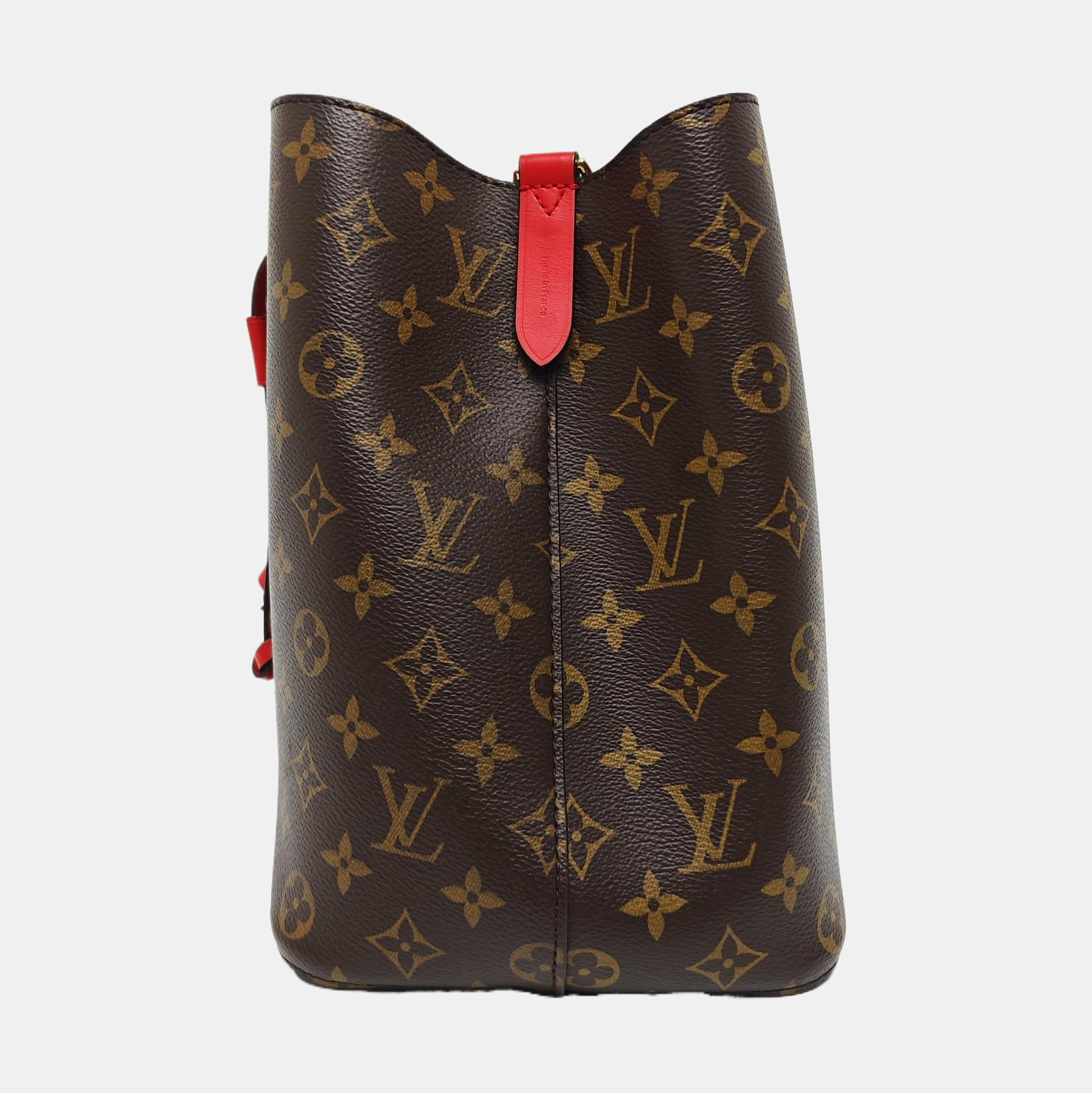 NÉONOÉ MM Monogram Coated Canvas Brown