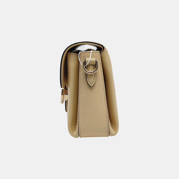 Interlocking G Mini Calfskin Beige