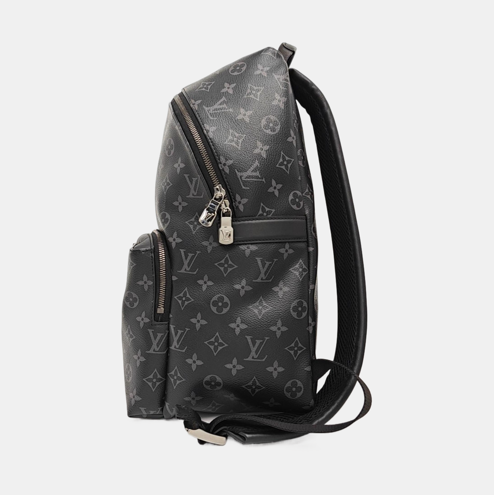 DISCOVERY PM Monogram Coated Canvas Black