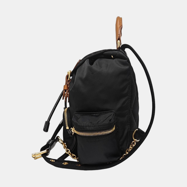The Rucksack Medium Nylon Black