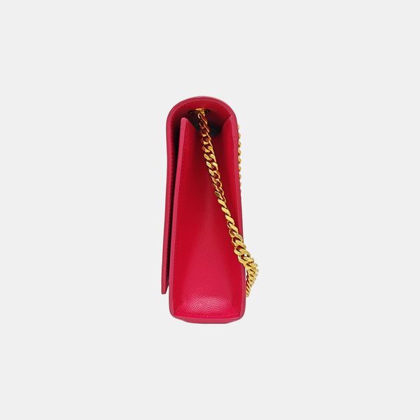 KATE Medium Calfskin Red