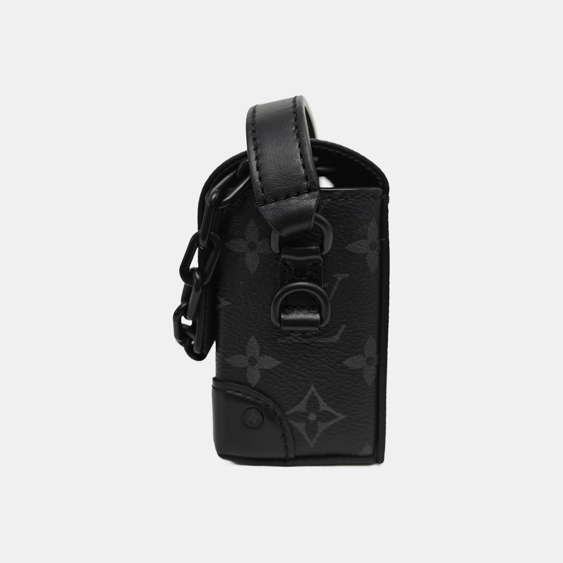 STEAMER Mini Monogram Calfskin Black