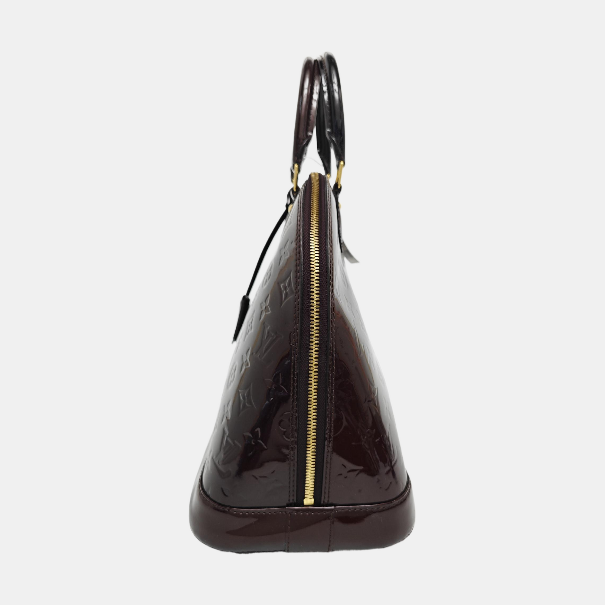 ALMA MM Patent Leather Red