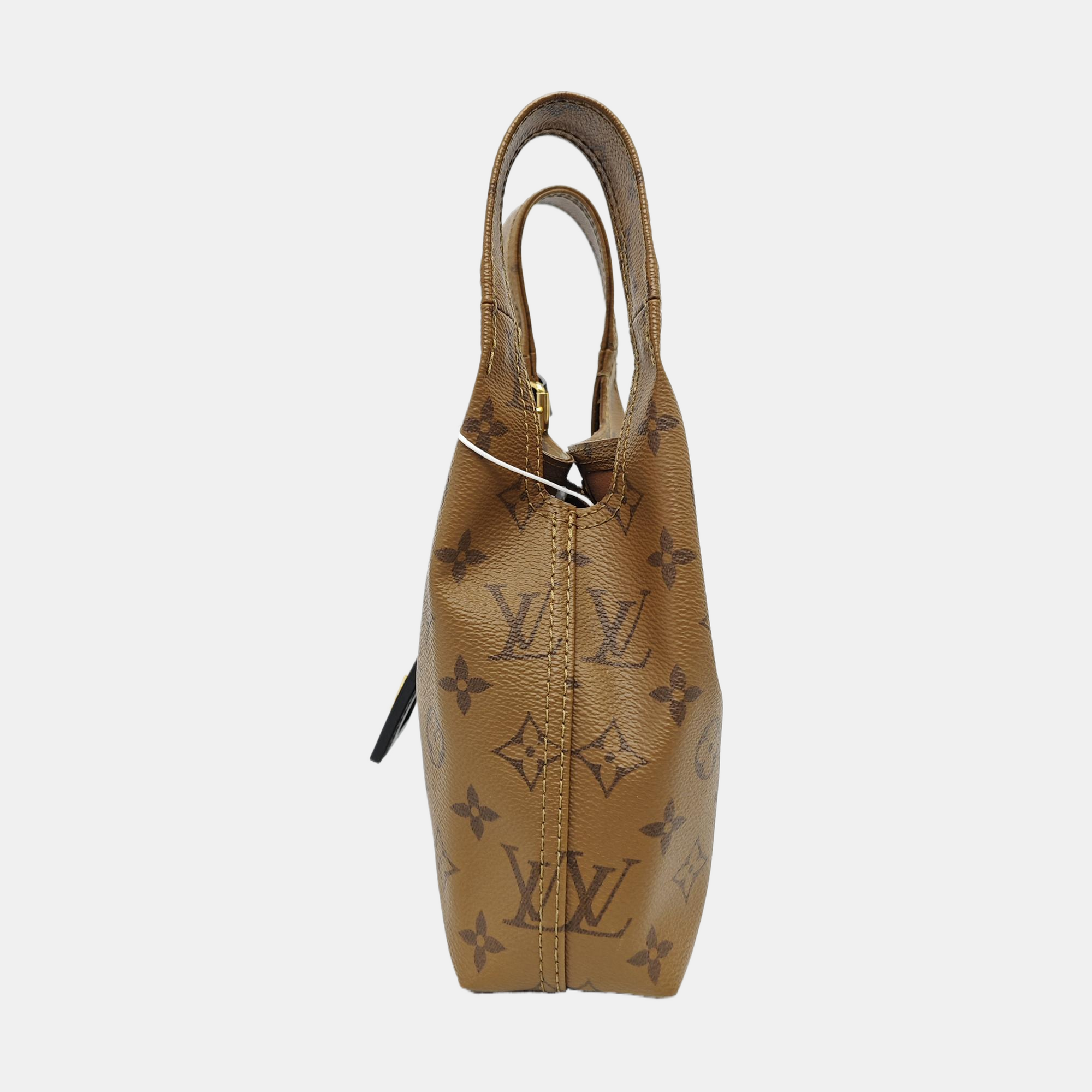 ATLANTIS PM Monogram Coated Canvas Brown