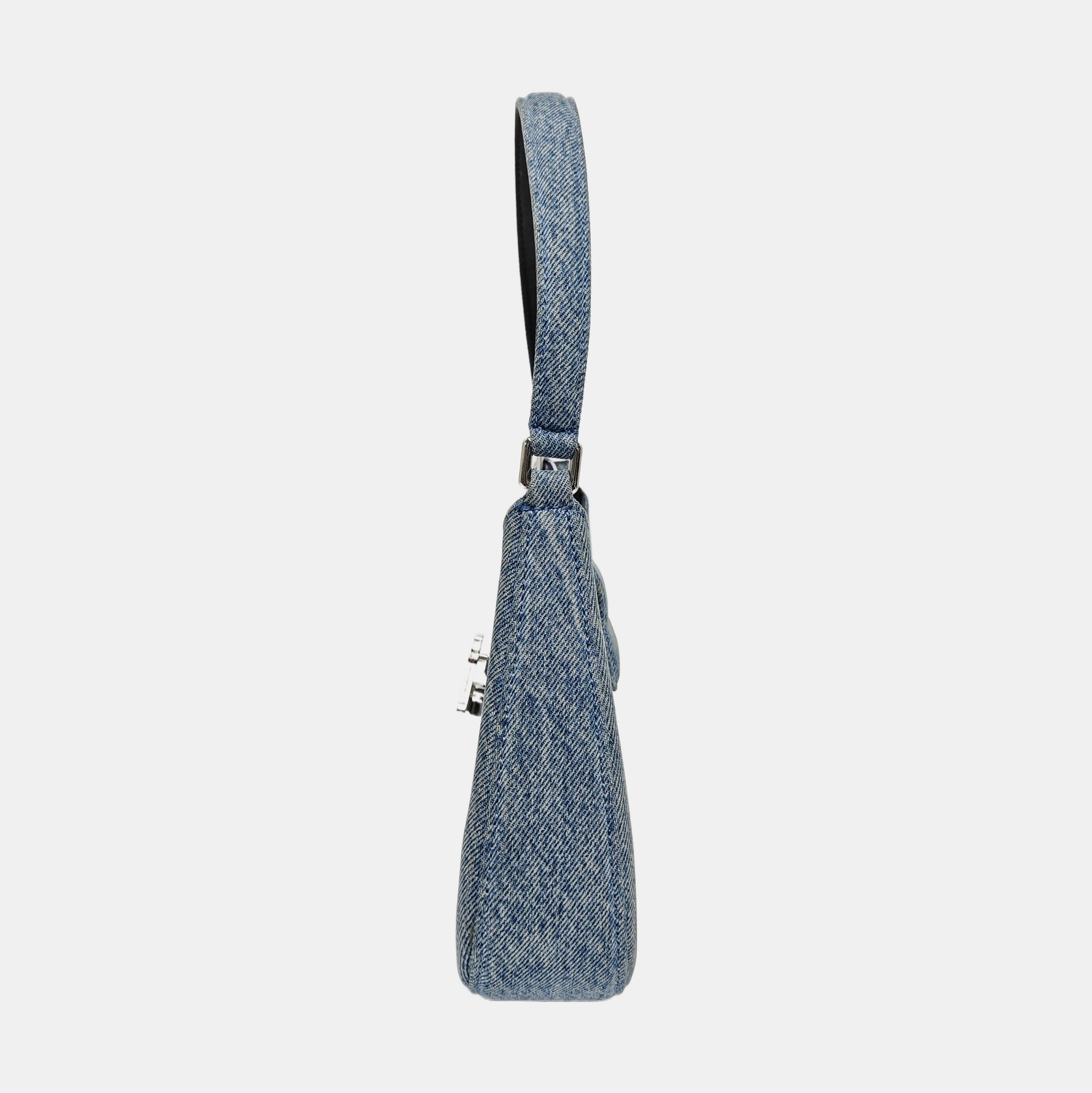Denim Shoulder Bag Blue