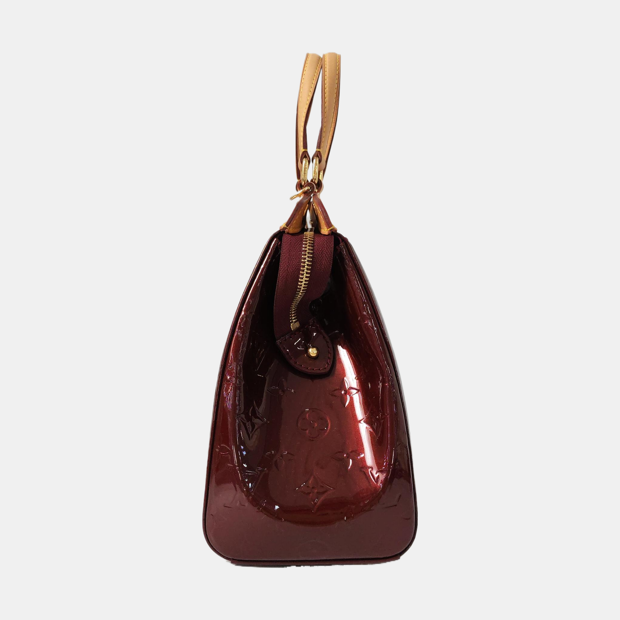 BREA Monogram Patent Leather Red