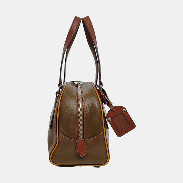 Calfskin Tote Bag Green
