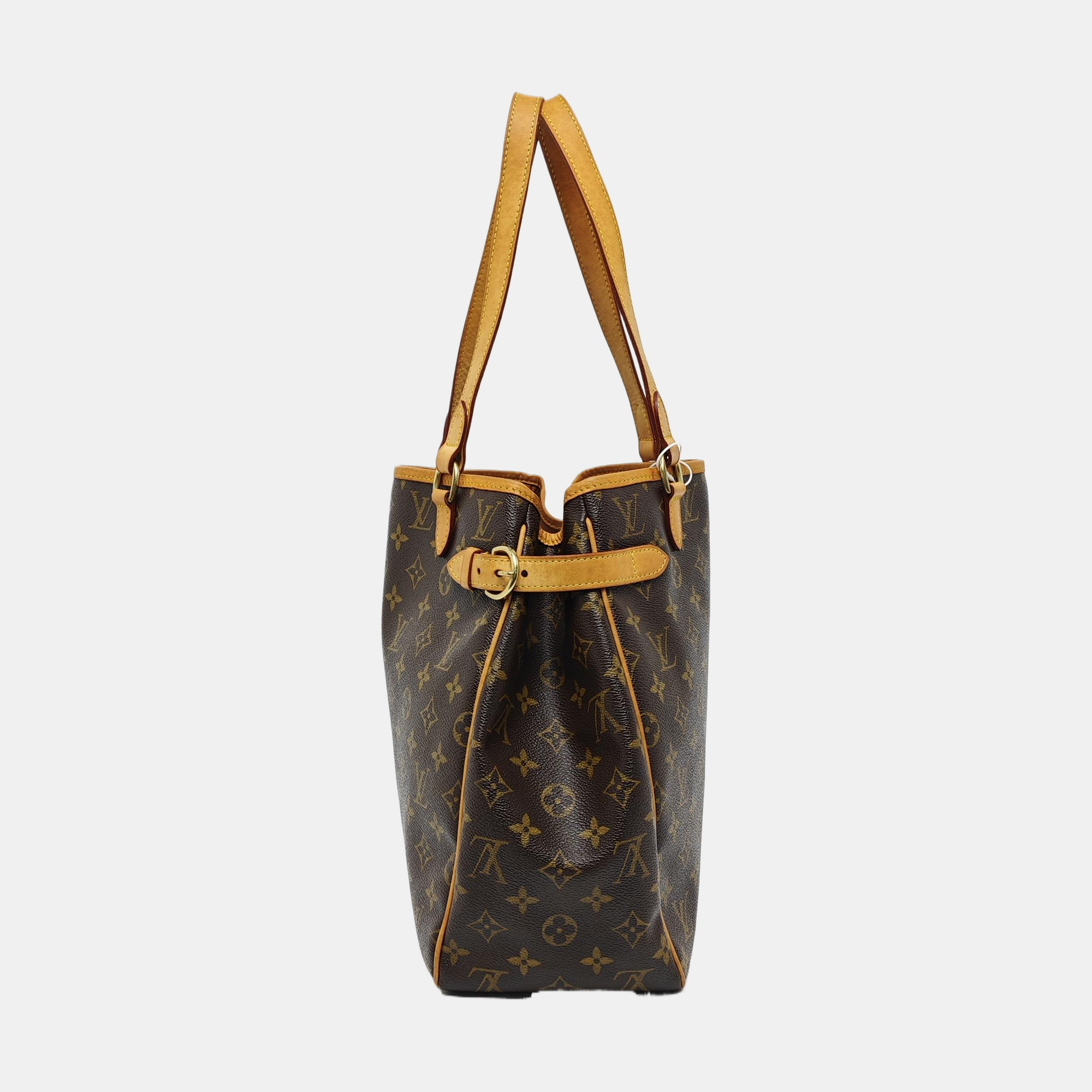 BATIGNOLLES MM Monogram Coated Canvas Brown