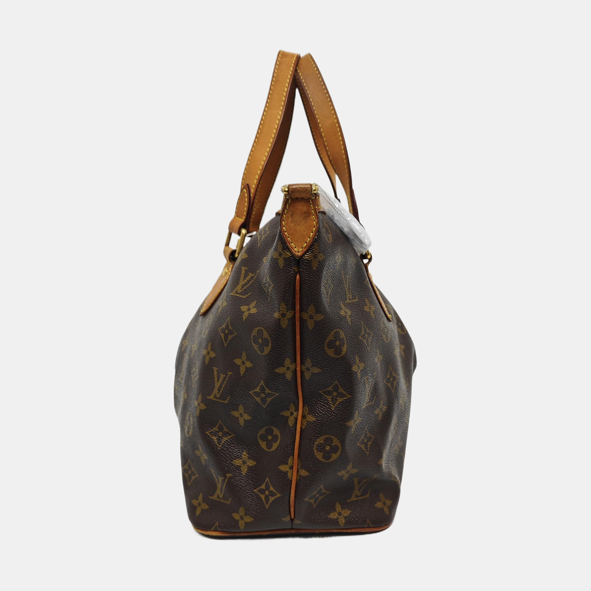 PALERMO PM Monogram Coated Canvas Brown