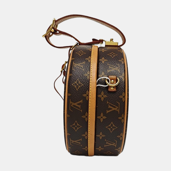 BOITE CHAPEAU PM Monogram Coated Canvas Brown