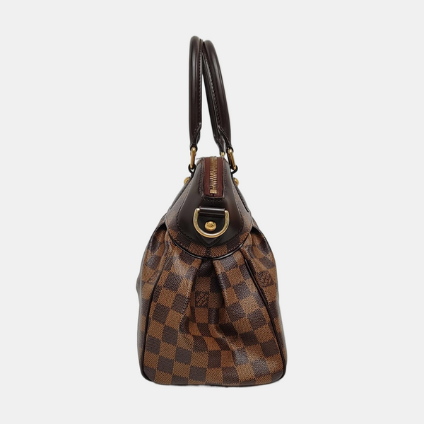 TREVI PM Damier Ebene Coated Canvas Brown