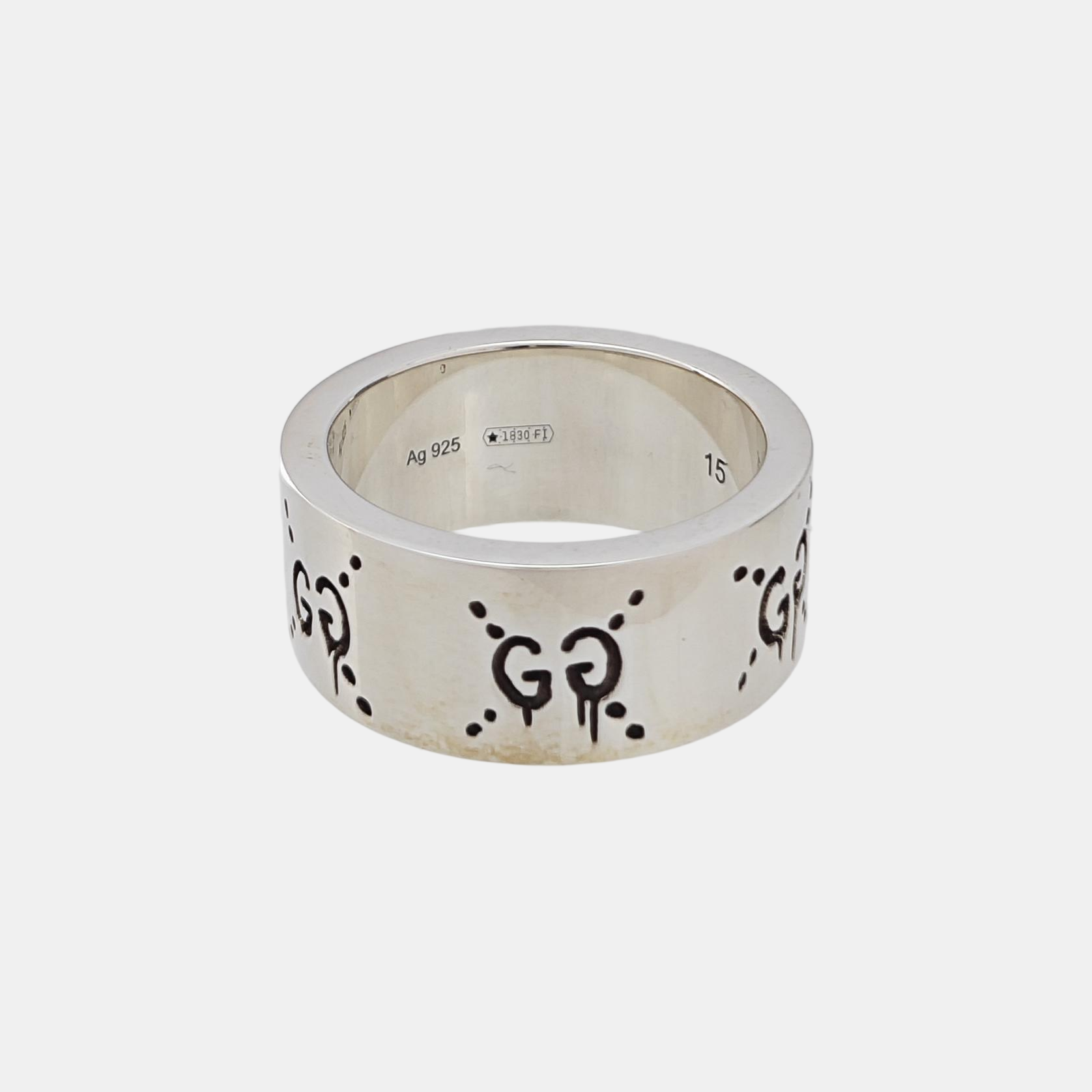 925 Sterling Silver Ring HK 15