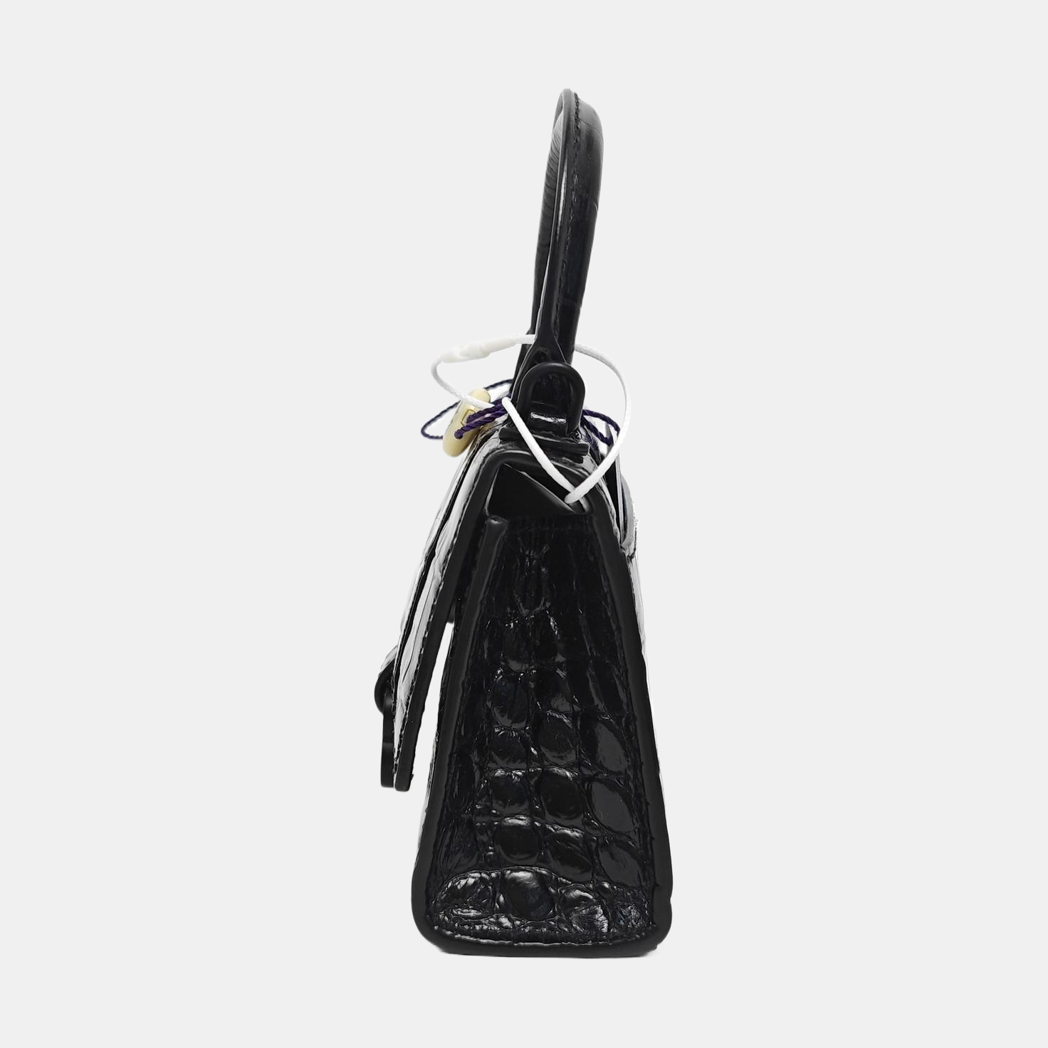 Hourglass Mini Calfskin Black
