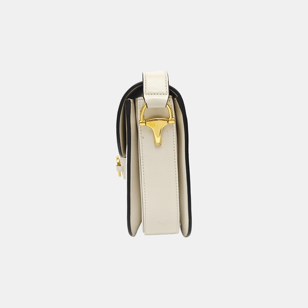 Horsebit 1955 Small Calfskin White