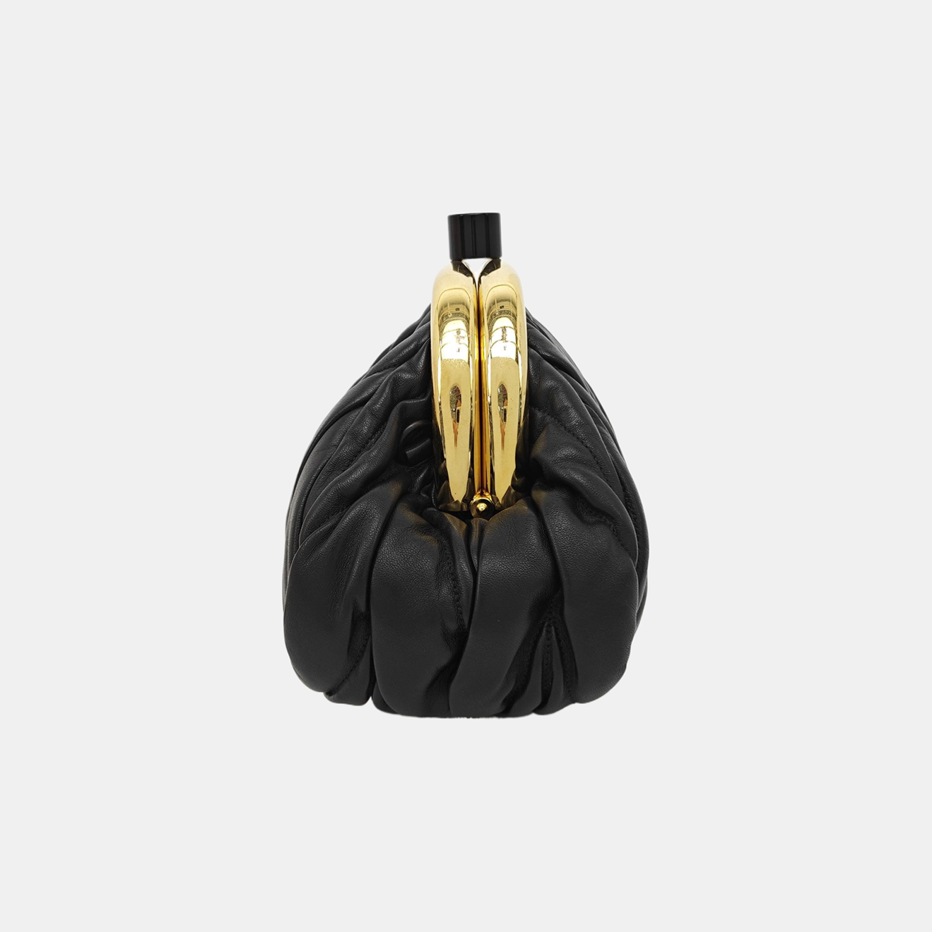 Miu Belle Lambskin Black