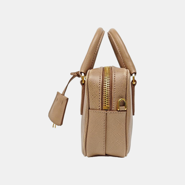 Saffiano Calfskin Tote Bag Pink
