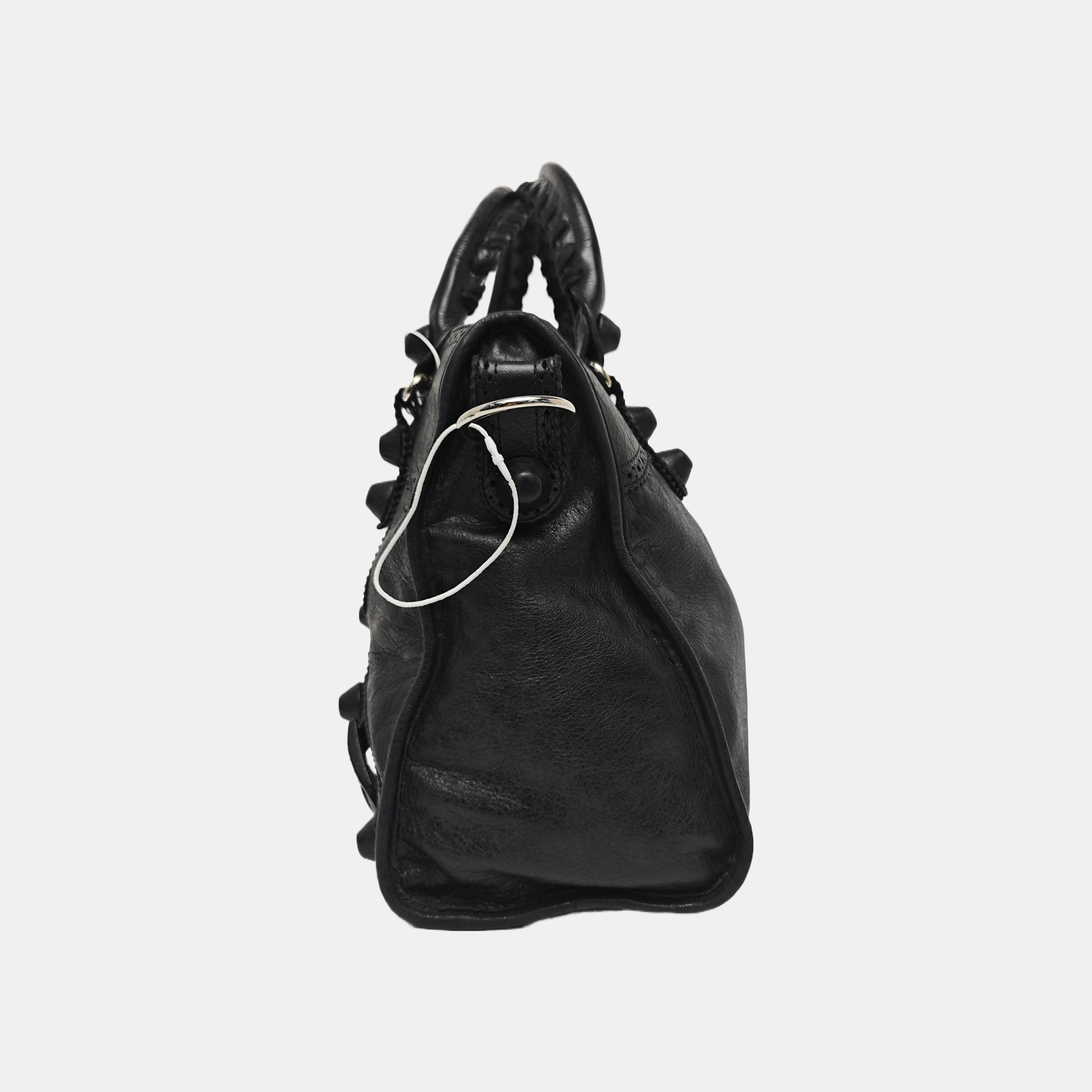 Classic City Medium Lambskin Black