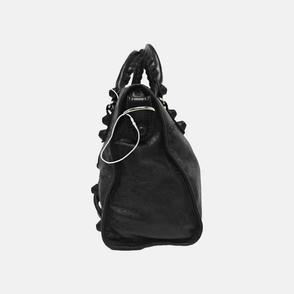 Classic City Medium Lambskin Black