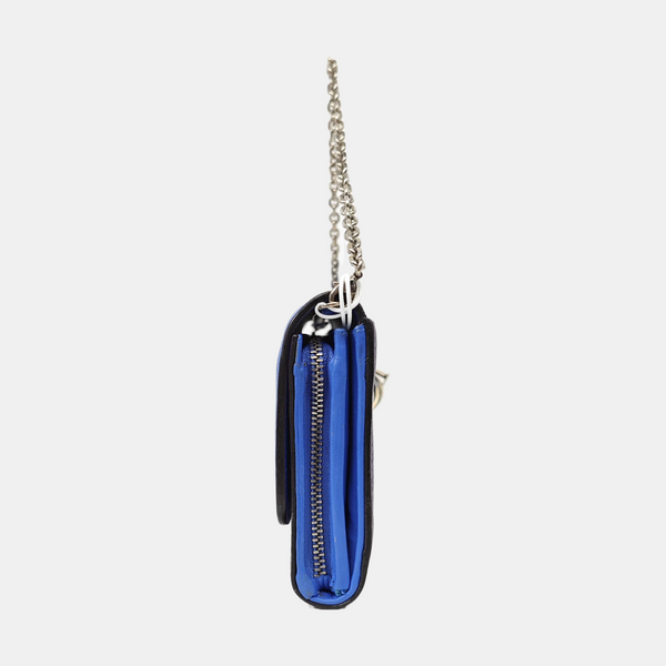 Calfskin Top Handle Bag Multicolor