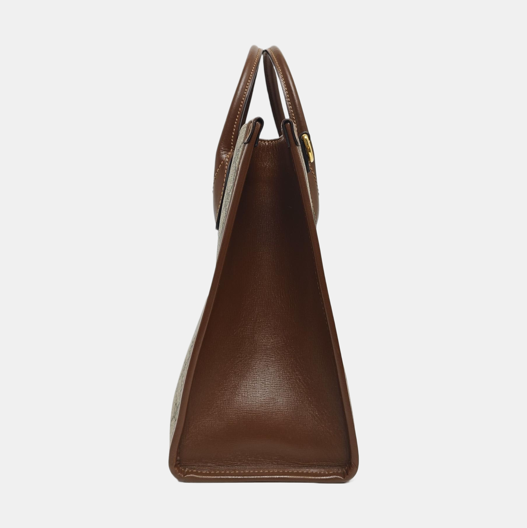 Retro Small Monogram Coated Canvas Brown