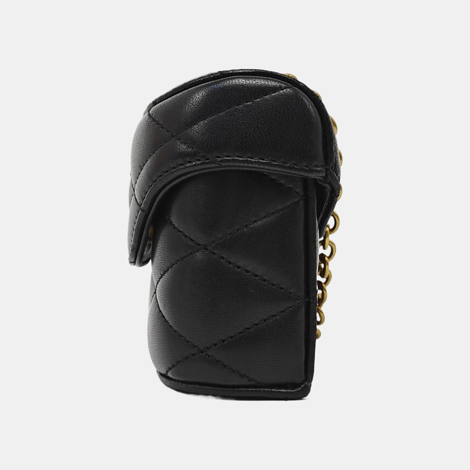 PUFFER Quilted Lambskin Black