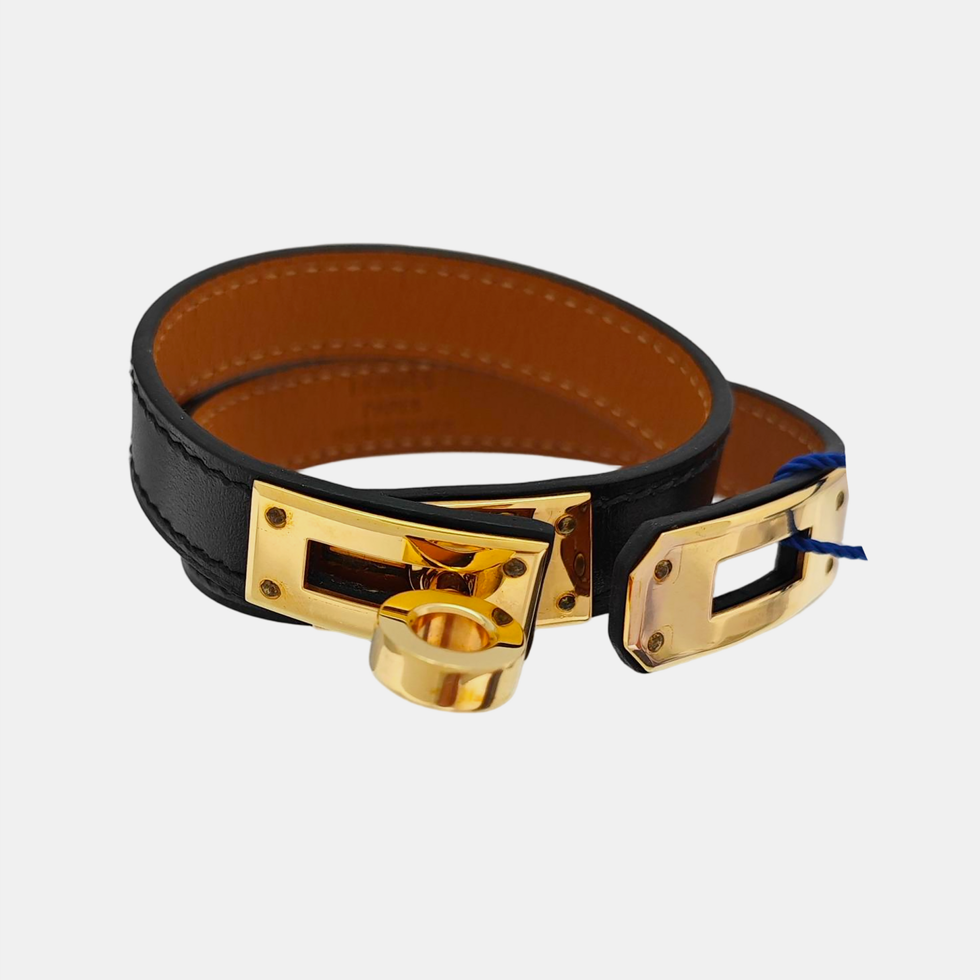 Kelly Metal Black Bangle