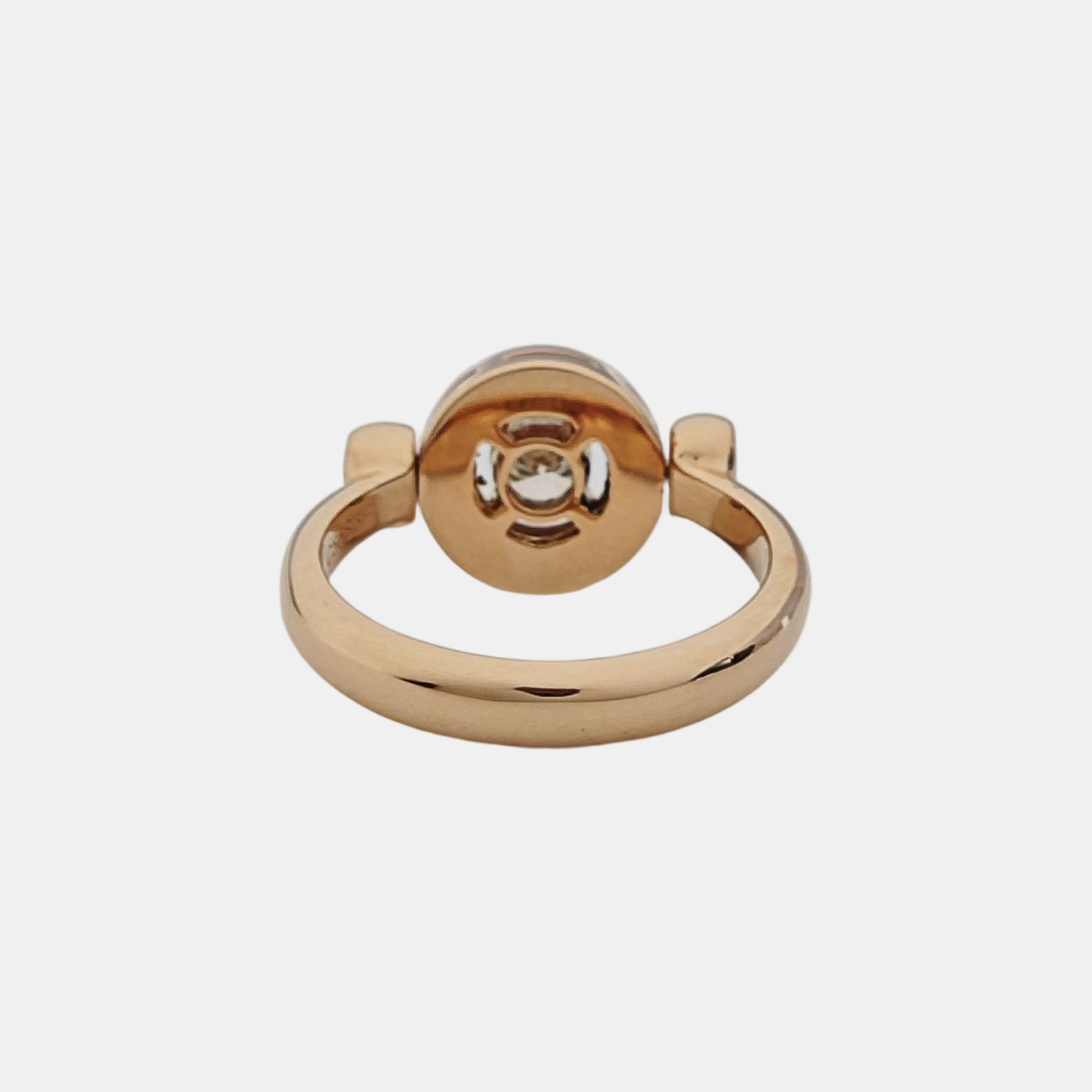 Anillo BVLGARI BVLGARI de oro rosa de 18k EU 50