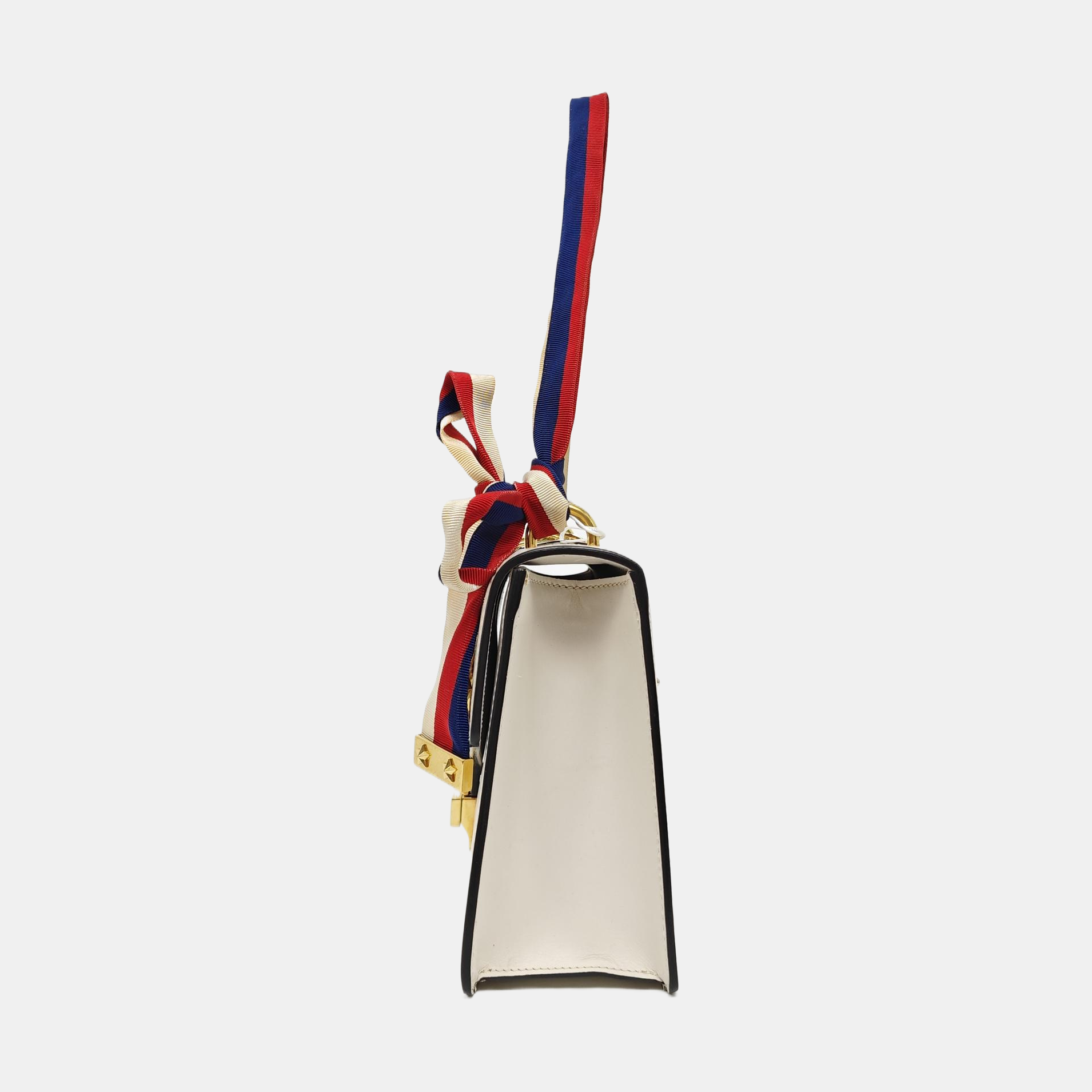 Sylvie Small Calfskin White